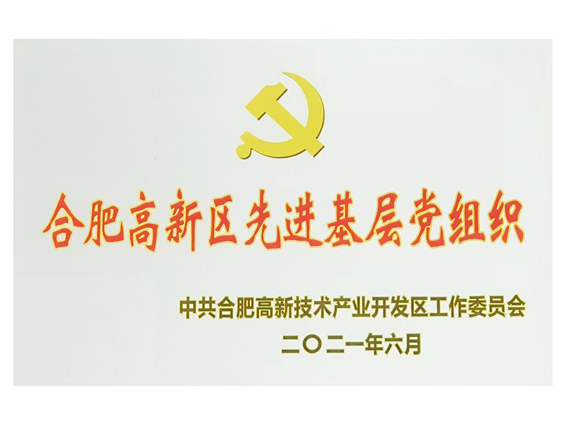 合肥高新區先進基層黨組織